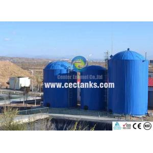 Enamel coating steel industrial water tanks , porcelain enamel paint