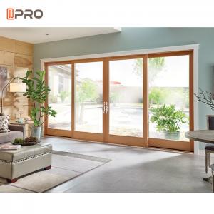 China Huge Exterior Odm 1.2mm Aluminium Sliding Glass Doors supplier