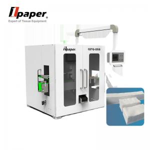 Toilet Paper Cutting Rewinding Machine for 175-210mm Folded Size Jumbo Roll Tissue Paper