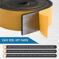 China Eva Foam Adhesive Tape Window Soundproofing Insulation Foam Strip on sale