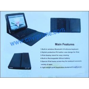 China Bluetooth Laptop Keyboard With Leather Case For 10 Inch IPad Keyboard supplier