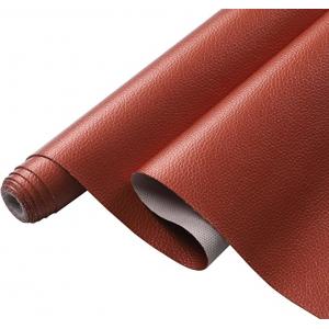 3MM Artificial Fake Leather Vinyl Fabric Waterproof Fake Leather Pvc For Tablecloth