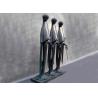 Music City Abstract Figure Bronze Sculpture Outdoor Three People For Museum