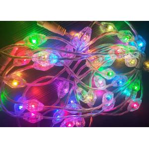 Commercial RGB Curtain Light Lightweight Battery Operated Led String Lights