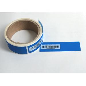 Dark Object Non Residue Security Labels Barcode Easy Read Printing