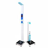 China Weight and Height Measuring Machine SH-300 Ultrasonic Height and Weight Scale for Clinic on sale