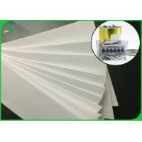 China 0.4mm Dryable White Blotting Paperboard To Humidity Test Card Making on sale