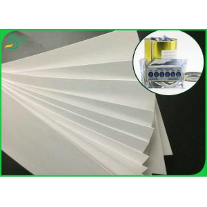 China 0.4mm Dryable White Blotting Paperboard To Humidity Test Card Making supplier