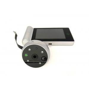 China Touch Key 2.4GHz Digital Door Eye Viewer HD 4.3in TFT LCD Wireless Recordable supplier