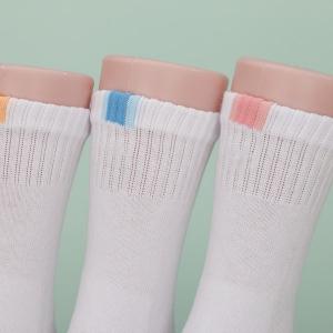 China Toe Socks Type Mens Cotton Ankle Socks , Custom Size Basketball Ankle Socks supplier
