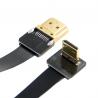 Mini Male To Male FPC Flat HDMI Ribbon Cable Customized Length For Fpv HDTV