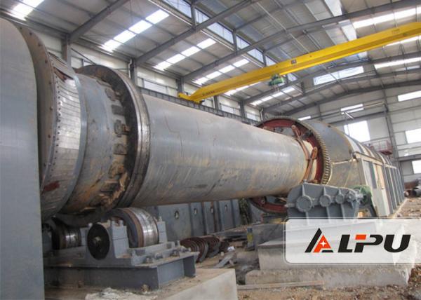 Energy Saving Rotary Kiln for Cement Production Line , 200 t/d Cement Kiln