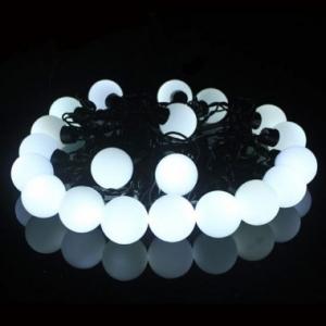 China 5m 20 led big ball string lights/led lighting string ball for Christmas decor supplier