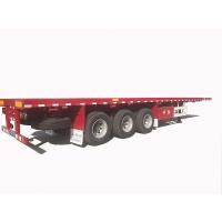 China SHACMAN CIMC 3 Axle 40ft Flatbed Container Semi Trailer 40 Tons on sale
