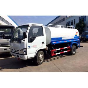 China Water Bowser Tank Truck 5000 Liters Water Tanker Sprinkler Truck 5CBM Pure Eatable Clean Water Transport Tank Truck supplier