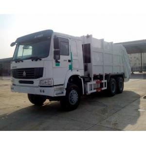 China 6x4 371hp 16CBM 18CBM Special Purpose Vehicle Rear Loading Compactor Garbage Truck With 1.2cbm Rubbish Bin supplier