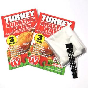 China PET Clear Oven Chicken Bags Leakproof Durable Up To 200°C/428°F supplier