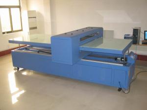 China Multifunctional Flatbed Printer can print on almost any flat materials, such as metal, glass, acrylic, crystal, plastic, ceramic, leather, wood, paper, textile, etc. The printing theory is digital inkjet printing, just like the normal office printers. Direct print on object without plate-making. Flatbed printer can be used in many fields, e.g. printing industry, advertising printing, commercial printing on sale 