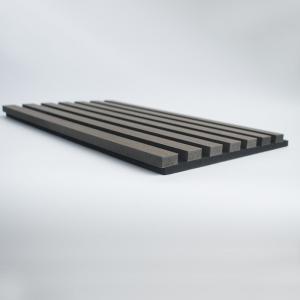 Fireproof Nontoxic Wood Sound Panels , Moistureproof Acoustic Timber Slats