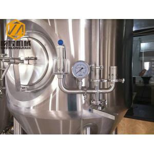 China Stainless Steel Beer Fermentation Tanks , 5HL Cylindro Conical Fermenter supplier