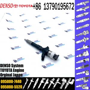 0950007440 Injector Nozzle 23670-39225 23670-39265 Diesel Injector Nozzle Assy 095000-7440 for TOYOTA 23670-30120 23670-