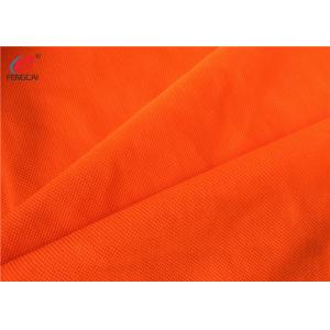 China Fluorescent Polyester Cotton Twill Fabric , Fashion Knit Fabric For Uniform supplier