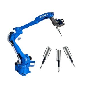 China Sonotec Ultrasonic Cutting Knife HP-8701 Yaskawa GP12 Robot for Ultrasonic Cutting Applications supplier