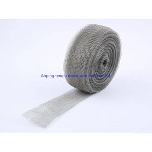 China Cable Shielding Security Stainless Steel Knitted Wire Mesh For Gas / Liquid supplier