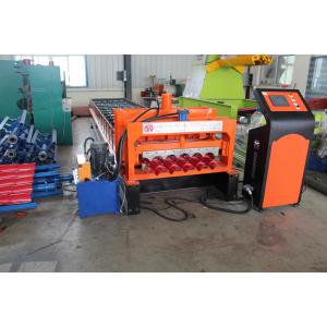 China Big Wave 4m / Min Roof Tile Roll Forming Machine supplier