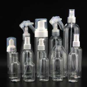 Wholesale 40ml 50ml 60ml 70ml 100ml 200ml 250ml 300ml 400ml 500ml alcohol pet bottle sanitizer gel plastic spray bottle
