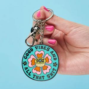 Nickel Personalized Customized 3D Printed Keychain OEM Key Holder Souvenirs