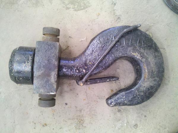 Tower crane spare part hook for tower crane