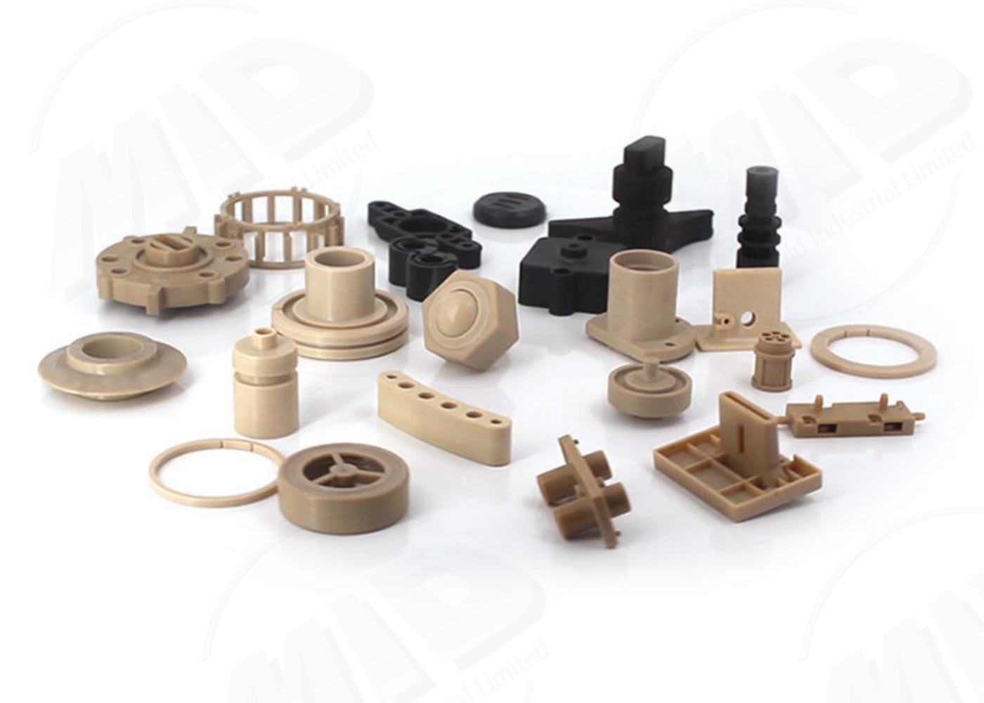 China Custom Injection Molded Components PPSU Precision Plastic Parts wholesale