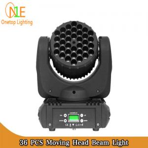 China Hotsale 36pcs x 3w beam led dj light CREE LED beam moving head light for DJ Disco Bar supplier