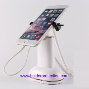 China COMER anti-theft security clip lock mounting smart phone gripper holders desk display stands supplier