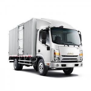 JAC New Energy Electric Cargo Trucks LHD RHD Drive 130kw Range 200km Hydraulic Brake