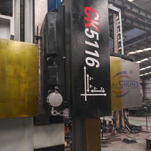 China Big Travel Cnc Single Columns Vertical Turret Lathe Machine wholesale