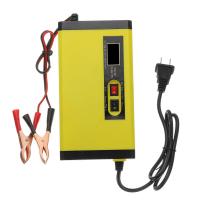 China EU socket Universal 12V 24V Lead Acid Battery Charger 12V 8A 24V 4A on sale