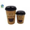 Reusable Kraft PLA Coated Paper Cup With Moisture Proof And Durable