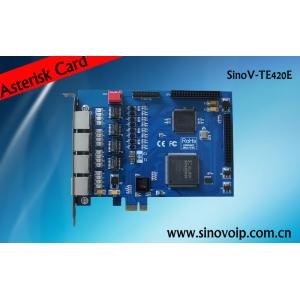 SinoV-TE420P 4 E1 pci asterisk card