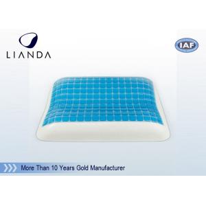 China Classic Contour Memory Foam Pillow With Standard Size Gel Cool Pad supplier