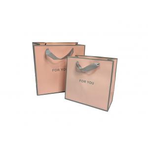 Shoe Packaging C2S Paper Luxury Shopping Paper Bag Recycled SGS listed