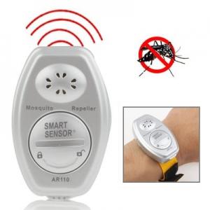 China Watch Type Ultrasonic Mosquito Repeller Silver pest control ultrasonic repeller supplier