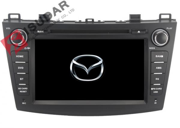 Radio RDS Car GPS Navigation DVD Player Mazda 3 Touch Screen Head Unit Heat