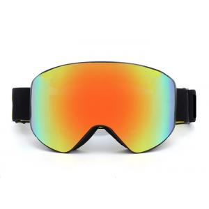 Outdoor PPE Safety Goggles Revo Color Detachable Double Spherical Lense For Ski