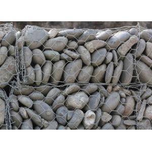 Easily Assembled Gabion Mesh Retaining Wall Galvanized Gabion Stone Baskets