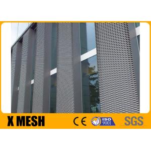 China trou augmenté architectural de Mesh Cladding 10mm*40mm en métal de 2mm supplier