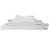 China Envases en blanco de sublimación de algodón poliéster Blanco toalla de baño de sublimación 400G wholesale