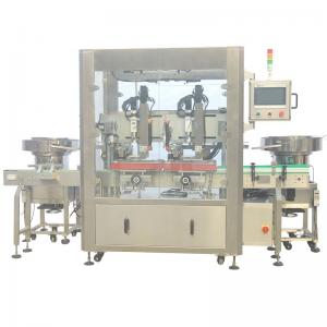 Stainless Steel Frame Automatic Tracking Type Screw Capping Machine for Juice/Pure Water