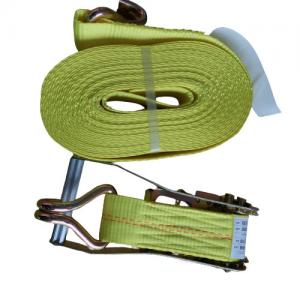 Ratcheting Tie Down Straps J-Hook 8000 Lb Capacity 2 In. X 39 Ft.